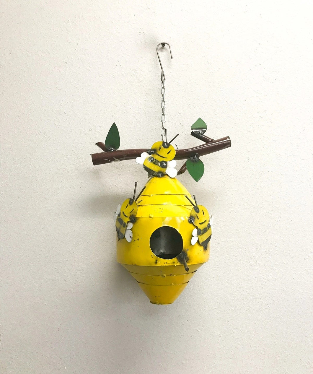 Bees on a Birdhouse