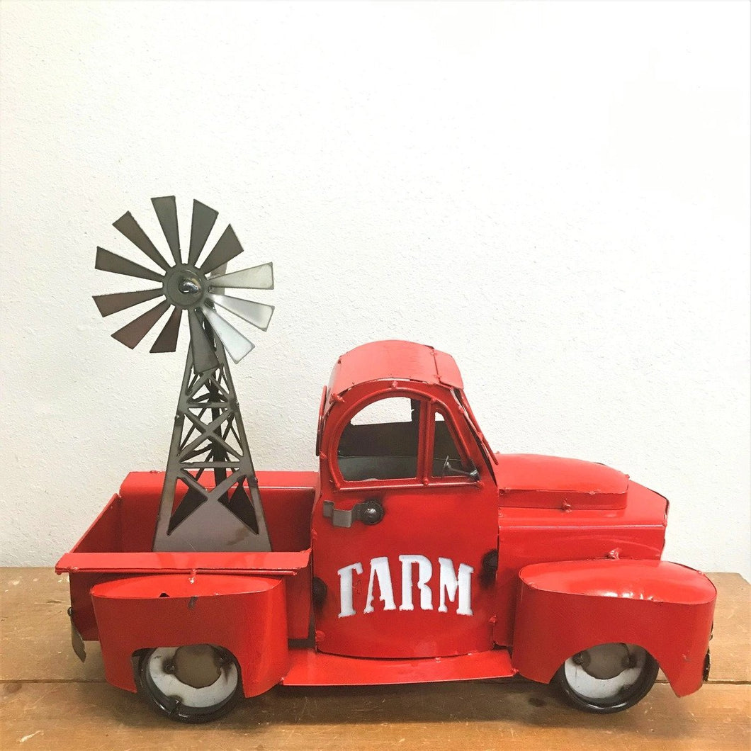 Red Farm Truck