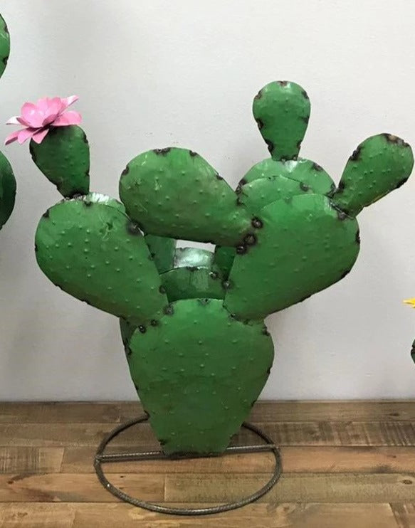 Nopal Cactus on Stand- Med