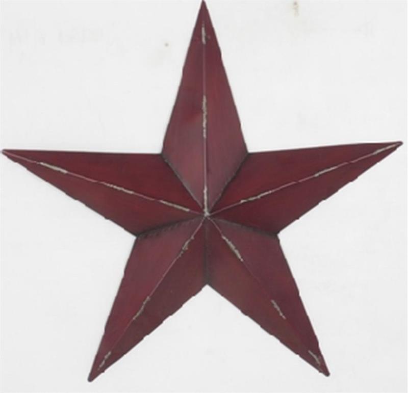 Antique Star Red LARGE