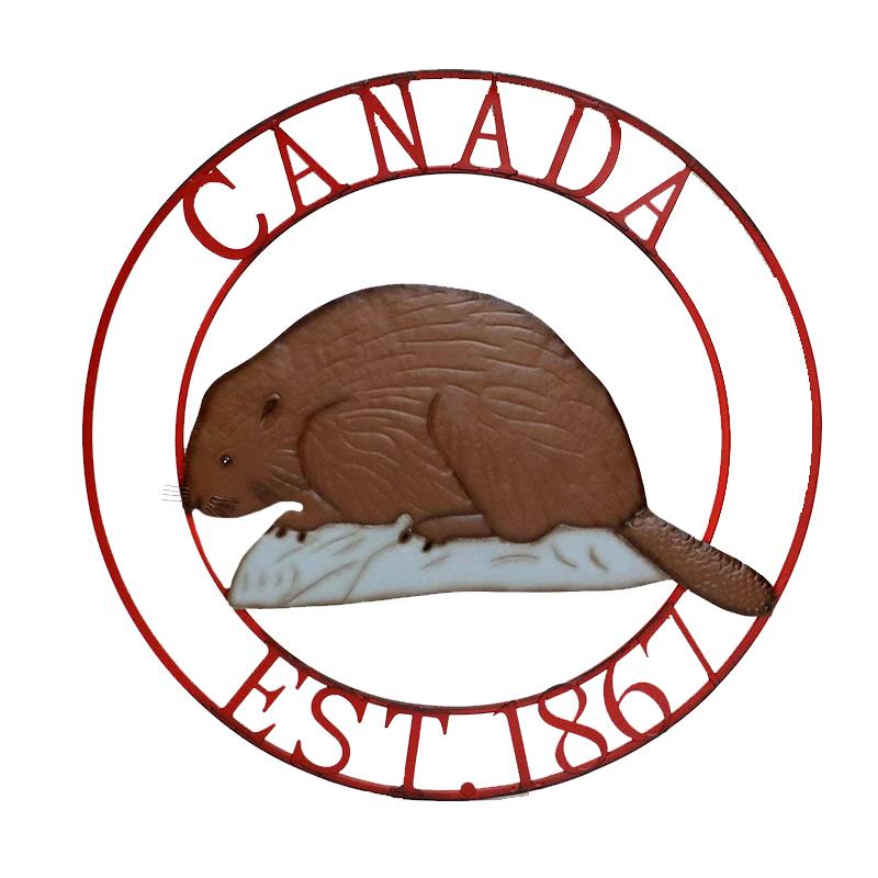 BEAVER EST. 1867 CIRCLE