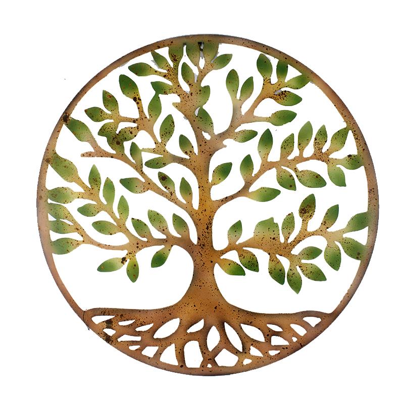 CIRCLE TREE OF LIFE WALL PLAQ