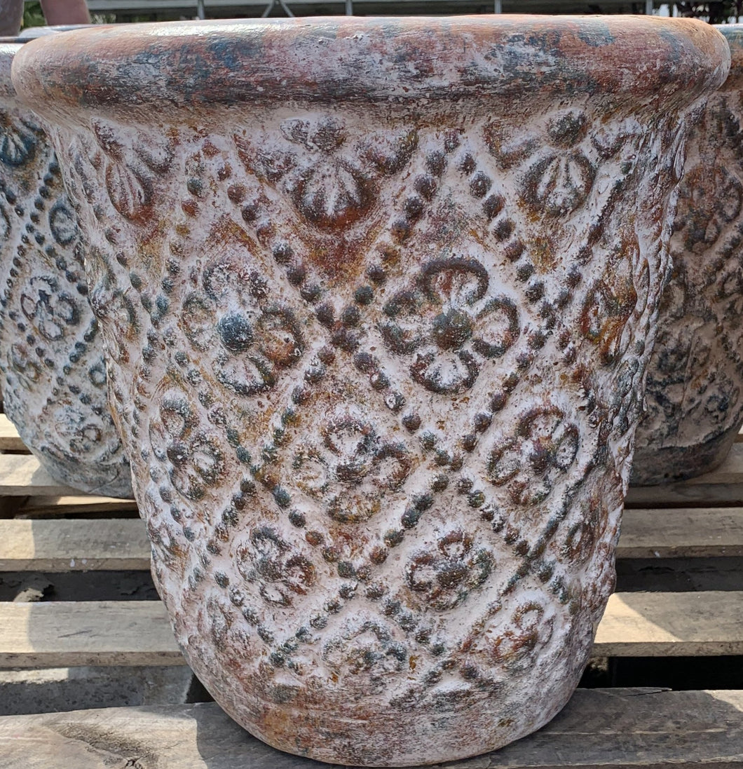 Clay Pot with Flower